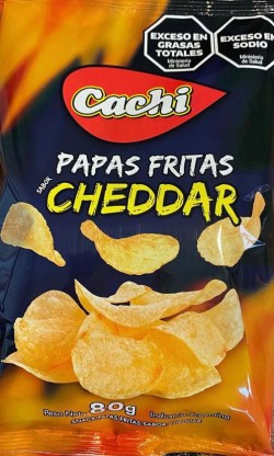 CAJA PAPAS FRITAS CHEDDAR x 15 u