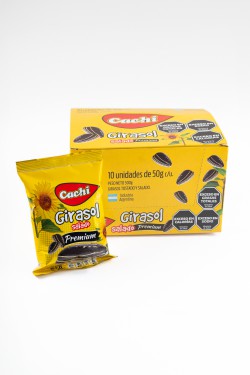 CAJA GIRASOL x 12 cajas x 10 u c/u